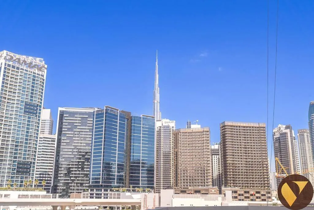 Apartment Vogue With Big Terrace And Full Canal View, Partial Burj Khalifa View Located Business Bay, Marasi Drive - Mayfair Residence Dubai United Arab Emirates